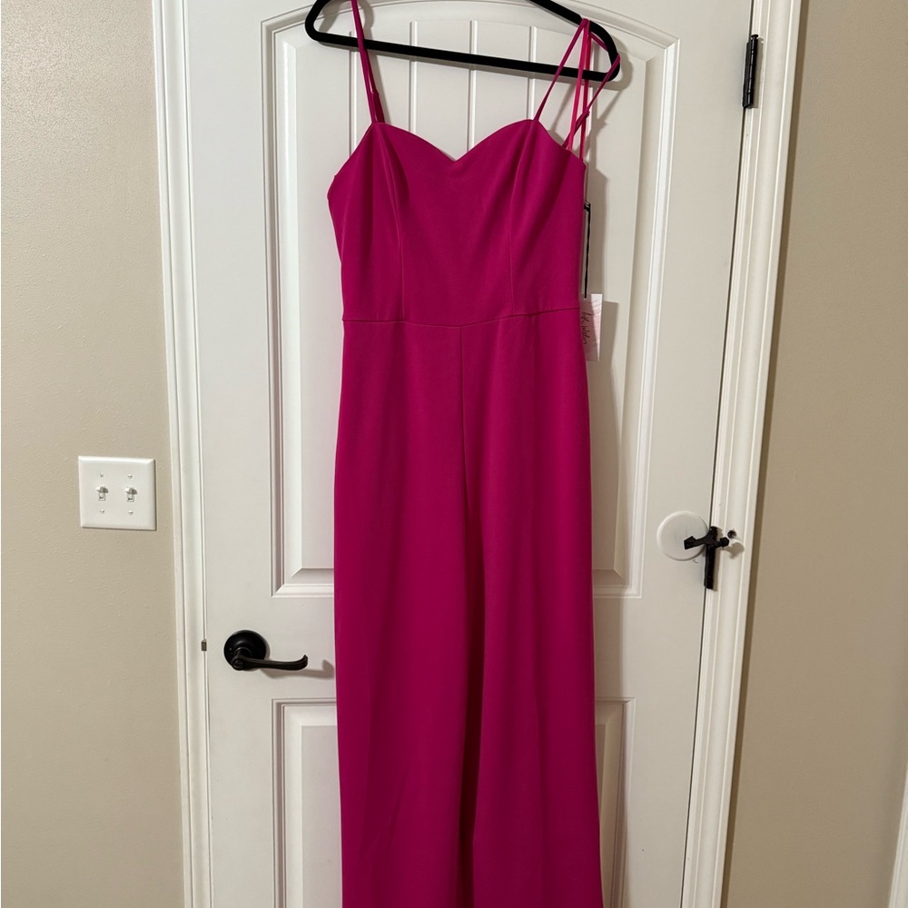 Elegant Pink Jumpsuit